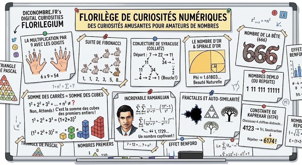 curiosités numériques